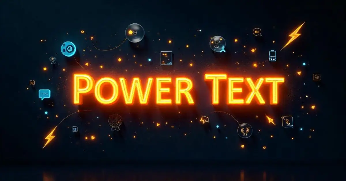 Power Text