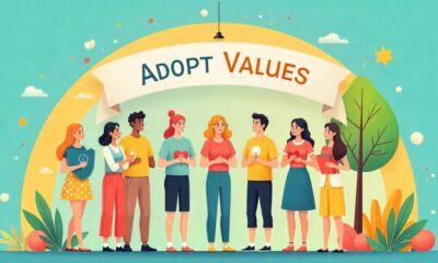 adopt values