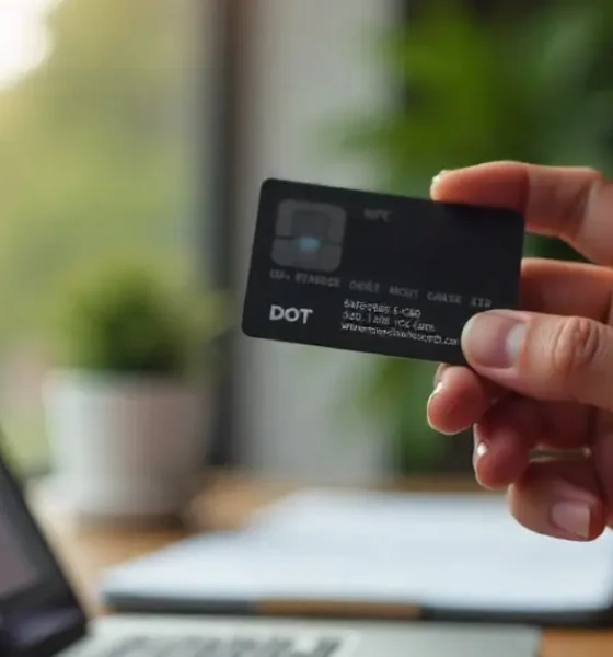 dot business card